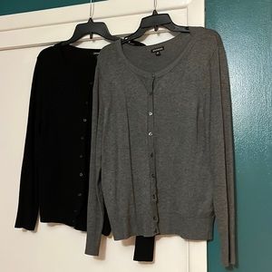 GUC Lot of 2 Cardigans George Size Large